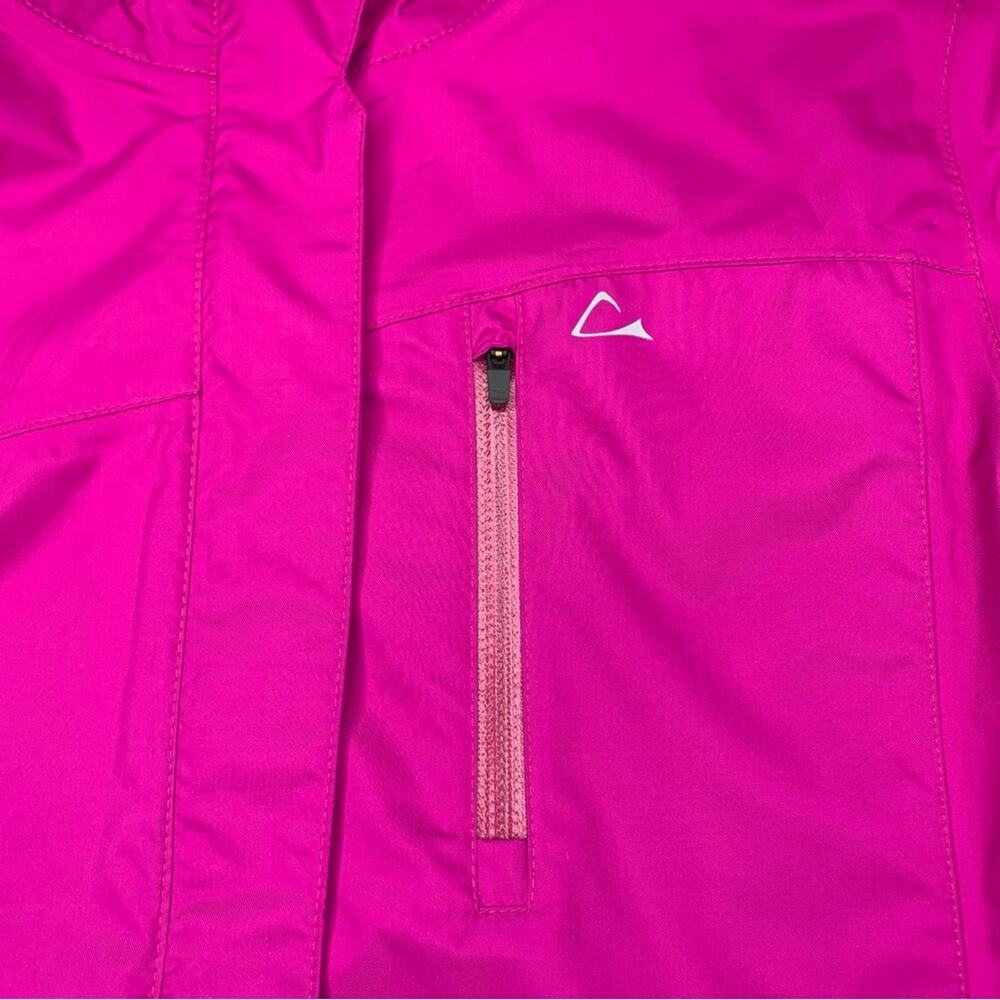Paradox Lightweight Hooded Rain Jacket Magenta Size M Waterproof Travel Raincoat - Picture 4 of 14